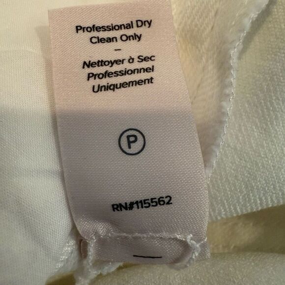 Cinq à Sept Ferna Braided High-Rise Stretch Flared Jeans Size L - Picture 12 of 12